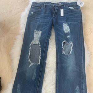 Lovers + Friends Ripped Jeans